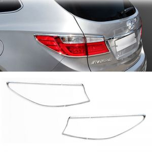 Накладки на задние фары хромированные для Hyundai Grand Santa Fe Maxcruz 2013-